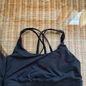 lululemon athletica Black Sports Bra